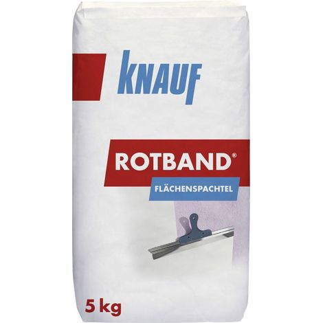 Knauf Rotband Flächenspachtel 5 kg Haftputz & Rotband (1/3)
