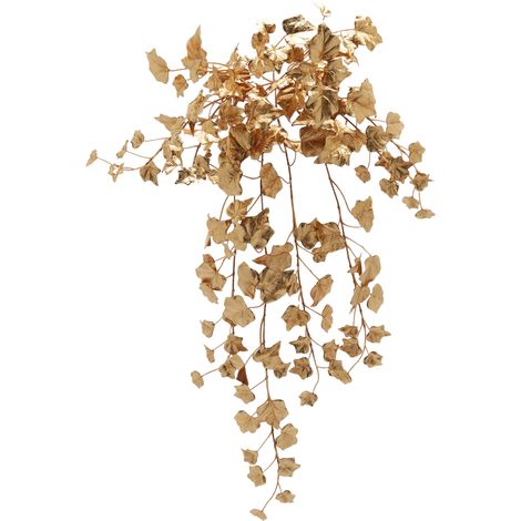 Edera artificiale cadente 74cm oro EDG (1/4)