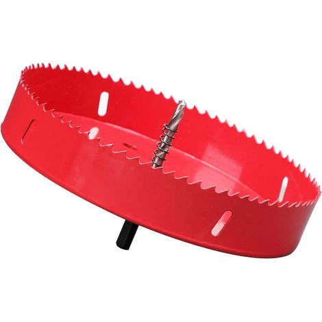 Scie-Cloche Bimétallique M42 – Diamètre 195 mm – Pour Bois, Plastique, Placo, Tôle