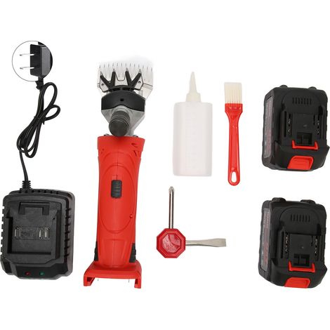Tondeuse électrique 200W 6 vitesses 2600 tr/min, tondeuse de toilettage pour moutons, chèvres, bovins, 100V-240V prise US (1/5)