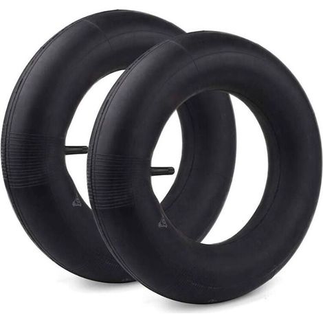 2 Pcs Chambre à Air 4.80/4.00-8 Chambre à Air Brouette 4.00-8 TR13 Chambre de Rechange 480/400-8 pour brouette Chariot de Jardin Camion à Main (1/4)