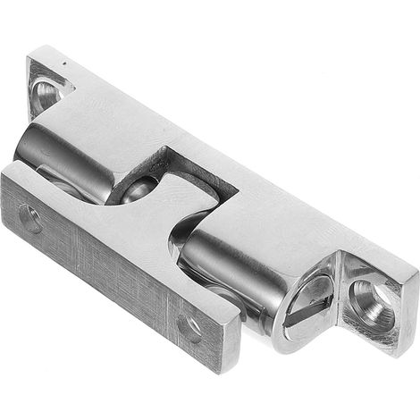 Pestillo de puerta oculto de acero inoxidable con bola, color plata. (1/5)