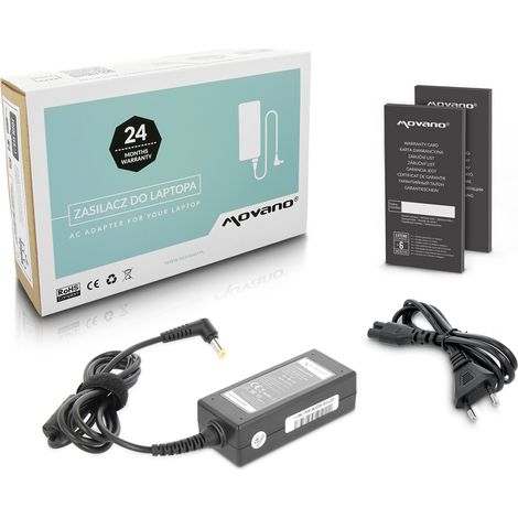 Caricabatterie per Asus Toshiba 19 V 2,37 A 45 W 5,5 x 2,5 mm (1/5)
