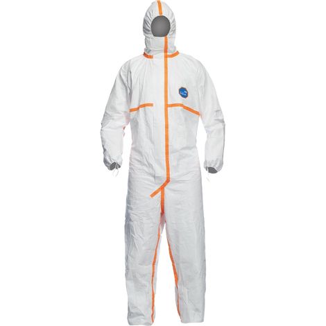 Gr .M (50/52) TYVEK® 800 J SCHUTZANZUG weiß TYVEK® 800J PROTECTIVE SUIT