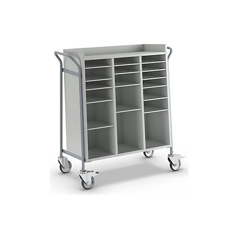 Ebinger Carrello per ufficio per posta portata 150 kg (1/2)