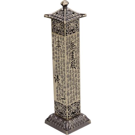 Antiker Räucherstäbchenständer, Metallstäbchenhalter zur Dekoration des Hauses, stabiler Sockel für Rituale und Entspannung, elegantes Ornament. (1/5)