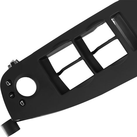 Panel de control de ventana Audi A4 B6/B7 RS4 (8E1867171B) ABS negro (1/5)