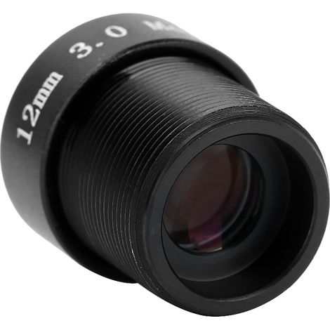 Objectif de carte de 12 mm de focale 3 MP pour caméra de surveillance intelligente - Pièces de rechange pour caméra de sécurité (1/5)