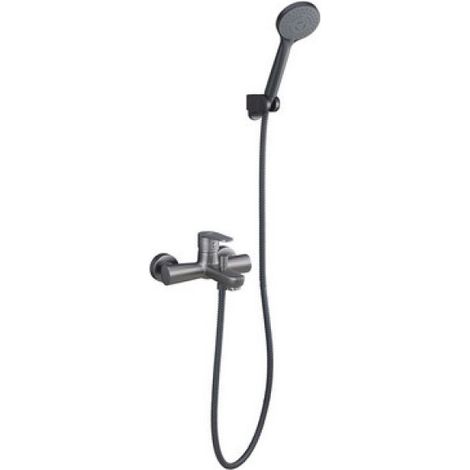 MISCELATORE MONOCOMANDO VASCA SERIE LIZZY Nero opaco