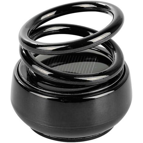 Portable Miniature Double Kinetic Energy Ring, Hanging and Rotating, for Vehicle Seats, Aromatherapy