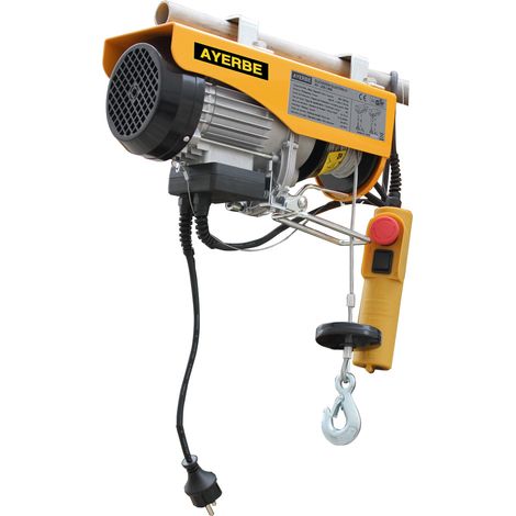 AYERBE - 580305 - Treuil AY 300/600, 300 kg à 12 m / 600 kg à 6 m, 1050 W, 230 V