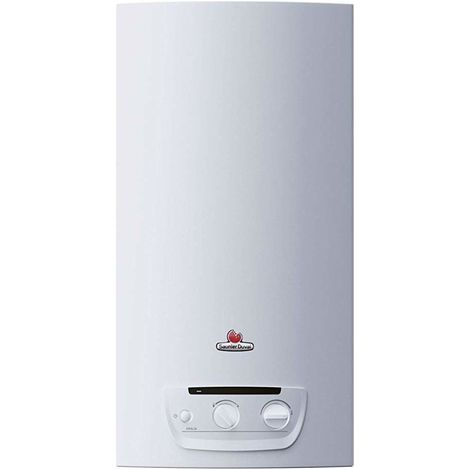 Hermann Saunier Duval Chauffe-eau à chambre ouverte Opalia C 14L 14 Litres LIX Low Nox GPL Allumage Électronique