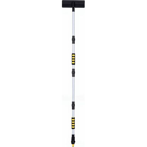 Brosse de lavage de voiture avec fixation de tuyau, 160cm, 4 sections, nettoyage extensible pour bateaux, ponts, voitures, garages (1/5)