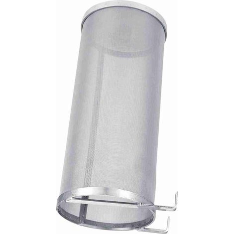 Crépine de filtre à mailles de houblon de bière de brassage fait maison d'acier inoxydable de 300 microns 2 15 x 35 cm (1/5)