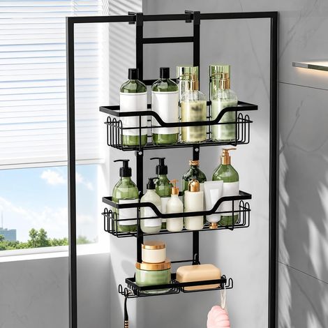 Étagère de Douche à Suspendre pour Porte en Verre (1/5)