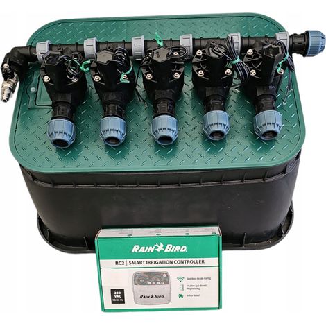 Kit Rain Bird a 5 sezioni: collettore con compressore, RC2, coppa, PE 20 (1/5)