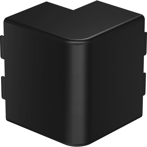 OBO Bettermann Capot d'angle extérieur 60x110 Polychlorure de vinyle noir foncé RAL 9005, 6191778