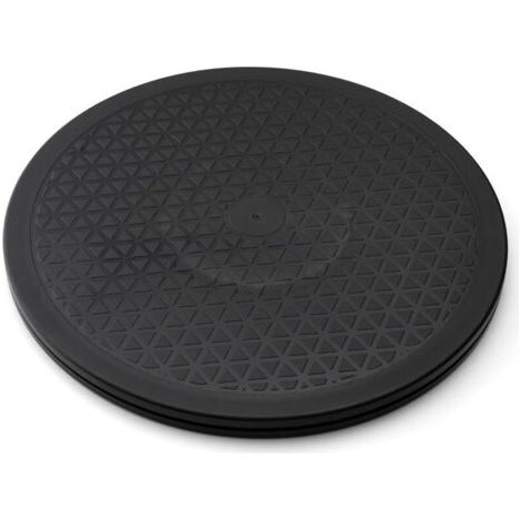 Plateau tournant robuste de 30,5 cm avec roulements à billes en acier pour écrans plats, ordinateur, TV, haut-parleurs, bonsaï, statue, organisateur d'armoire