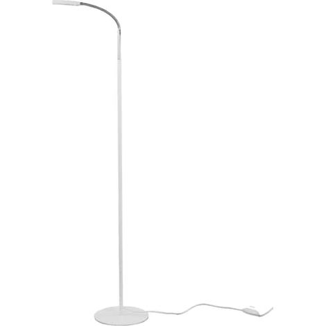 [NEUWERTIG] B-Ware Lindby Milow Led Stehlampe Stehleuchte Standleuchte Leseleuchte Lampe Weiß 4,8 W