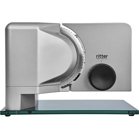 ritter affettatrice universale sono 2, affettatrice universale elettrica con motore ECO, made in Germany, argento metallizzato (1/5)