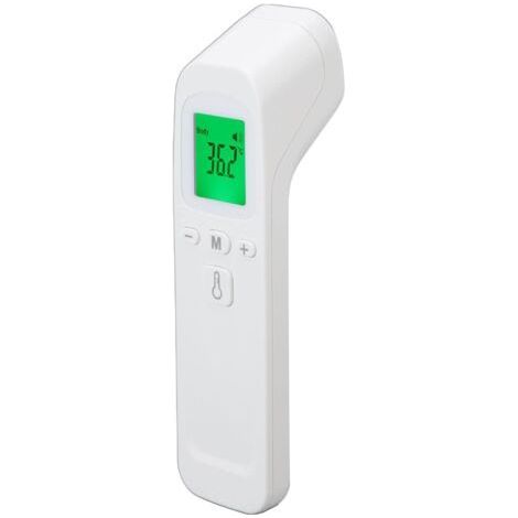 Non-Contact Thermometer, Adult Forehead Thermometer with LCD Display and Non-Contact Digital Infrared Clinical Thermometer, Digital Thermometer for Babies, Children, Adults and Objects (1/5)