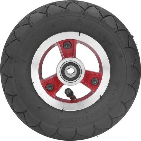 200x50mm inflatable tires, 8-inch explosion-proof, non-slip electric scooter wheels with alloy hub (1/5)