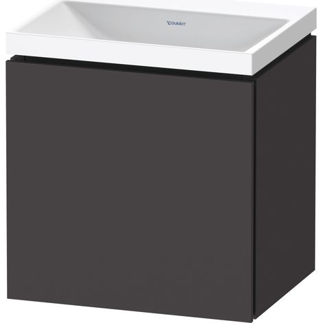 Duravit L-Cube c-shaped Set wandhängend, 1 Tür, Anschlag links,