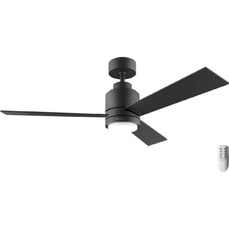 Ventilatore da soffitto da 48" – Motore DC silenzioso da 30 W – 3 pale aerodinamiche – Telecomando – 6 velocità – Funzione estate/inverno (1/5)
