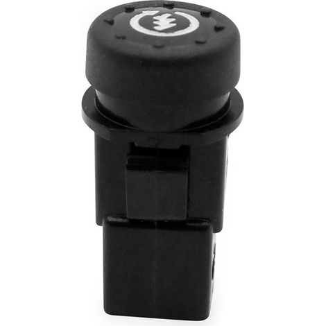 1 color: Black Material: ABS Motorcycle start button for Piaggio Fly 12 (1/5)