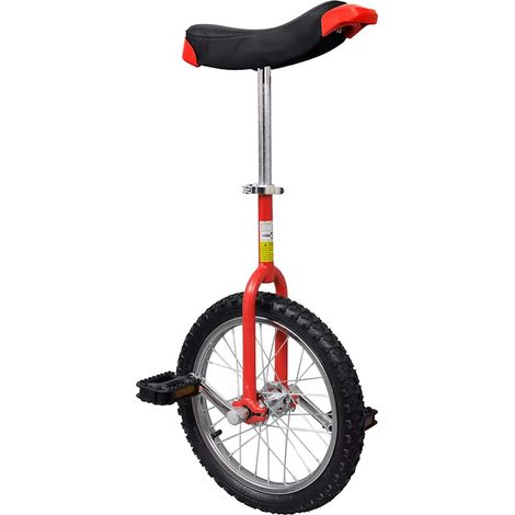 Teenpull – Einrad Verstellbar Rot 16 Zoll (1/4)