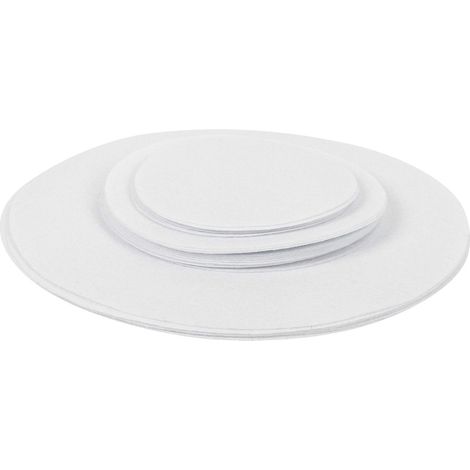 48 Pcs Protecteurs D'Assiettes en Feutre 3 Tailles, Protège Poêle en Feutre Ronde, Séparateurs D'assiettes en Feutre Doux pour Porcelaine Verre Poterie la Cuisine la Vaisselle (24) (1/5)
