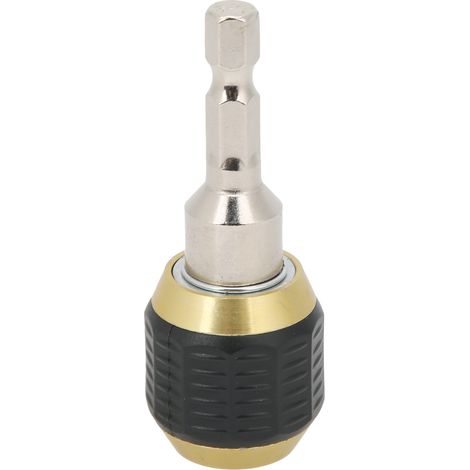 Schnellwechseladapter für elektrische Bohrmaschinen, 1/4"-Anschluss, Sechskantschaft, einziehbares Adapterwerkzeug, 60 mm / 2,4" (1/5)