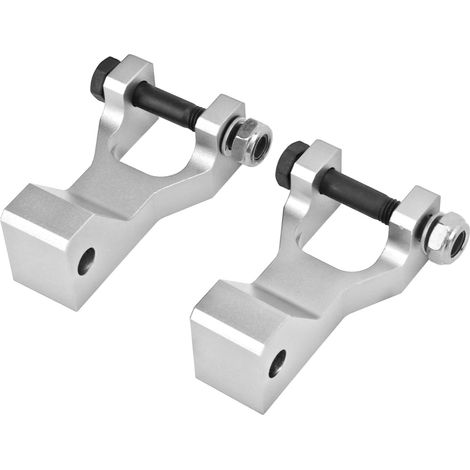 Tieferlegungssatz für die Vorderachse von Quads, 3,5-Zoll-Leichtmetallfelge, für Raptor 660 660R YFM660R (2001–2005), silber (1/5)