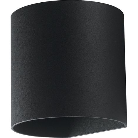 "Applique LED da esterno GOLF nera biemissione 2x3.5W luce naturale" (1/3)