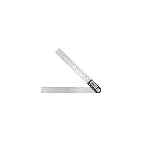 Rapporteur d'Angle Numérique 200mm Numérique Angle Finder 0-360 °Rapporteur Numérique 2 en 1 en Acier Inoxydable avec Affichage LCD Mesure Angle pour Travail Du Bois Construction Réparation (1/4)