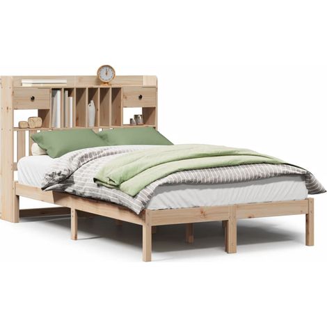 Maison Exclusive - Letto Libreria senza Materasso 135x190 cm in Legno di Pino