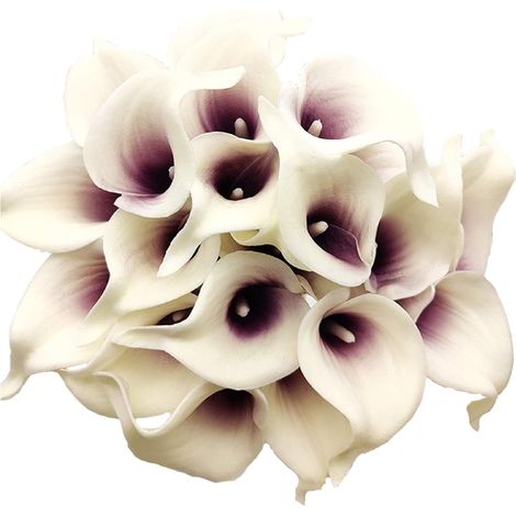 20 Stück Artificielle Real Touch Bouquets de Fleurs Artificielle