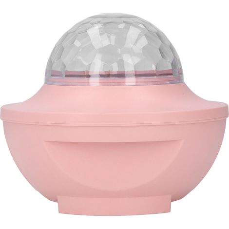 Bluetooth-LED-Sternenhimmelprojektorlampe, RGB-Nachtlicht, Umgebungslichtkugel mit integriertem Akku (rosa Gehäuse 918) (1/5)