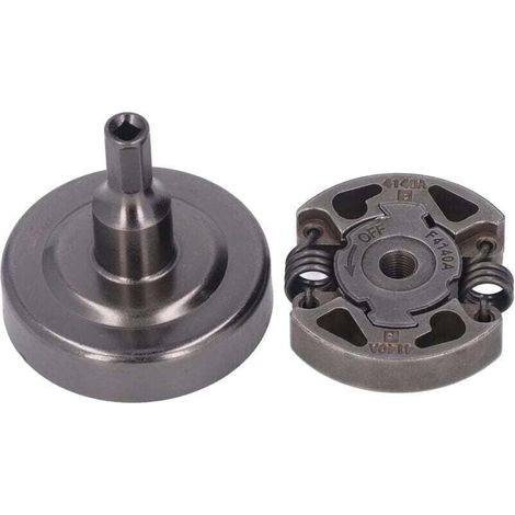 Accessoires de débroussailleuse, kit d'embrayage et cloche d'embrayage pour Stihl FS38 FS40 FS45 FS50 FS55 FS70 et autres séries, accessoires de débroussailleuse, pignon de tambour d'embrayage, pièces (1/4)