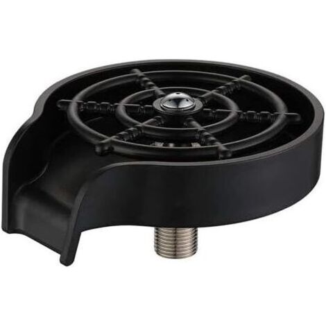 Robinet automatique rapide haute pression verre 304 rinceur évier de cuisine lave-tasses à café buse haute pression à cinq trous nettoyage multi-angles tout autour (1/5)