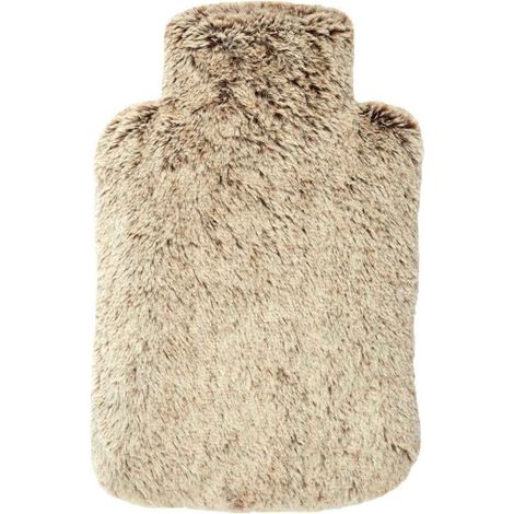 Bouillotte Déhoussable "Micro-Ondable" 30cm Taupe (1/4)