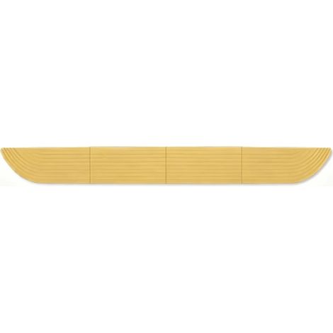 (jaune) Rampe de seuil pour aspirateur robot, tapis anti-collision, compatible avec les aspirateurs Roborock, iRobot et Roomba. (1/4)