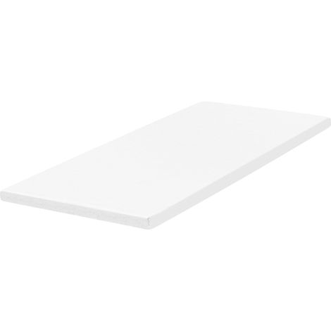 Cubrecolchón de espuma 90 x 200 cm blanco Calm (1/5)