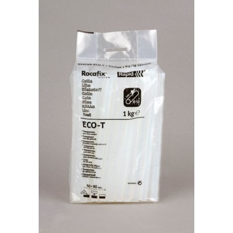 Colle 1kg Eco T Ø12x190mm Transparente 40302798 - Rapid (1/3)