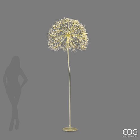 EDG Enzo De Gasperi Tarassaco Rich Luminoso Gold 2050 MicroLED H240 Ø70 cm IP44 – Decorazione Natalizia (1/4)
