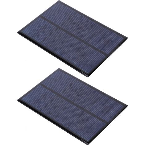 Stück Mini-Epoxid-Solarmodul-Netzteil 5V 500mA polykristallin