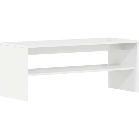 Maison Exclusive - TV-Schrank Hochglanz-Weiß 100x40x40 cm Holzwer
