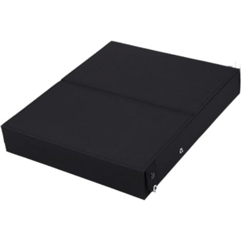 Plateau de Présentation de Lunettes Organisateur de Lunettes Boîte de Rangement Support D'Accessoires Protection Contre Les Rayures Adapté pour Rangem, Couvercle noir (1/5)