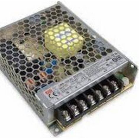Meanwell Alimentatore Switching LRS-100-24, 108W, ingresso 120 373 V dc, 85 264 V ac, uscita 24V cc