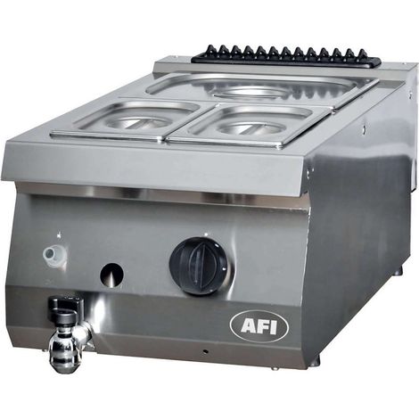 Bain-marie gaz - gamme 700 - gn 1/1 - AFI COLLIN-LUCY